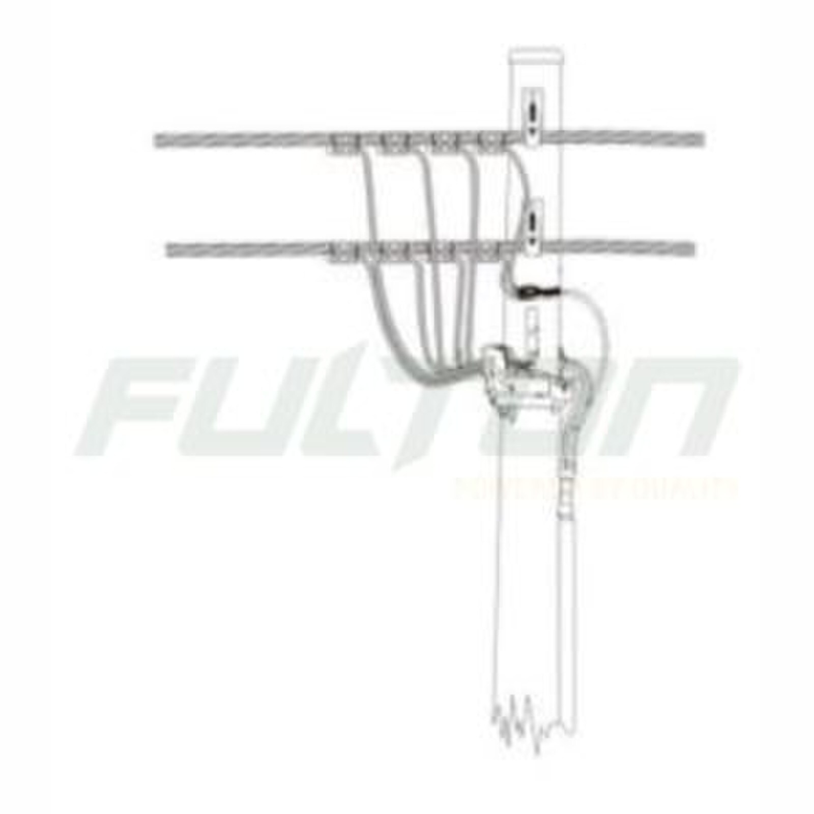 Ausgrid LV 1-49 - UGOH Double Circuit LV ABC (Wood Poles)